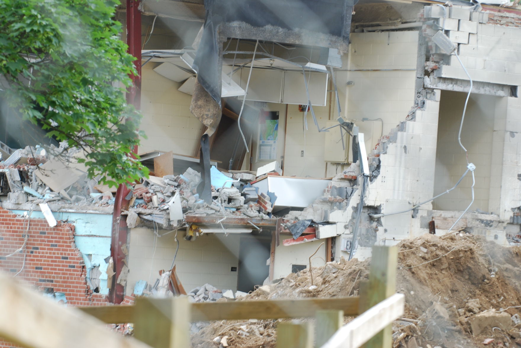 Sneak peak into McCracken Hall demolition